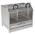 Churrasqueira Parrilla Profissional Carenada de Bancada - 91x60 - INOX 304 - Imagem 3