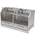 Churrasqueira Parrilla Profissional Carenada de Bancada - 130x60 - INOX 304 - Imagem 1