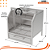 Churrasqueira Parrilla Profissional Carenada Alvenaria com Porta - 67x60 - INOX 304 - Imagem 4