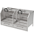 Churrasqueira Parrilla Profissional Carenada Alvenaria com Porta - 130x60 - INOX 304 - Imagem 1