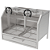 Churrasqueira Parrilla Profissional Carenada Alvenaria com Porta - 91x60 - INOX 304 - Imagem 1