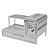 Churrasqueira Parrilla Profissional de Alvenaria Premium 80cm OU 100cm, 1 Volante - INOX 304 - Imagem 1
