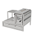 Churrasqueira Parrilla Profissional de Alvenaria Premium 80cm OU 100cm, 1 Volante - INOX 304 - Imagem 2