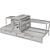 Churrasqueira Parrilla Profissional de Alvenaria Premium 127cm, 146cm OU 166cm - INOX 304 - Imagem 2