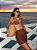 Calcinha Fixa Up Mocha Mousse - Textura Splash - Imagem 4