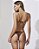 Calcinha Alexa Metal Mocha Mousse - Textura Splash - Imagem 3