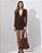 Vestido Curto Kiara Dark Chocolate - Imagem 2