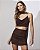 Mini Saia Olivia Dark Chocolate - Imagem 1