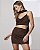 Mini Saia Olivia Marrom - Imagem 4