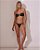 Top Bandeau Raika Preto - Textura Matte - Imagem 5