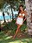 Top Bandeau Raika Branco - Textura Matte - Imagem 3