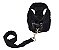 Coleira Peitoral Para Pet Cachorro Basic Aerado Preto Emporium Distripet - Imagem 2