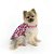 Roupinha Para Pet Cachorro Capa Dupla Face Savana Rosa Emporium Distripet - Imagem 4