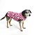 Roupinha Para Pet Cachorro Capa Dupla Face Savana Rosa Emporium Distripet - Imagem 1