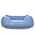 Cama Para Pet Cachorro e Gato Sarja Elegance Azul Emporium Distripet - Imagem 3