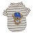 Roupinha Para Pet Cachorro Casaco Toy Off White- Preto Emporium Distripet - Imagem 1