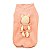 Roupinha Para Pet Cachorro Casaco Bean Rosa Emporium Distripet - Imagem 1