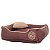 Cama Caminha Para Pet Cachorro Basic Dakota Marrom Emporium Distripet - Imagem 2