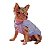 Roupinha Para Pet Cachorro Blusão Blubble Azul Emporium Distripet - Imagem 2