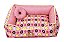 Cama Caminha Para Pet Cachorro e Gato Donuts Rosa Emporium Distripet - Imagem 1