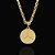 PINGENTE MERCEDES (4x4cm)(GG) - BANHO DE OURO 18k - Imagem 2