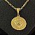 Pingente Medalha Leão de Judá – Banhado a Ouro 18K - Imagem 2