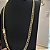 Corrente Lacraia 10mm 70cm – Banhada a Ouro 18K - Imagem 9