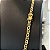 Corrente Piastrine 7mm 70cm – Banhada a Ouro 18K - Imagem 2