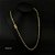 Corrente Cadeado 7mm 70cm – Banho Ouro 18k - Imagem 3