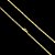 CORRENTE PERUANA (5mm- 31G- 70cm) - BANHADA A OURO 18K - Imagem 8