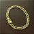 Pulseira Lacraia 7mm 21cm – Banhada a Ouro 18K - Imagem 6