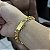 PULSEIRA FRISO S (8mm - 26G- 21cm) - FECHO COM MARCAÇÃO 750 -  BANHADO A OURO 18K - Imagem 13