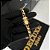 PULSEIRA FRISO S (8mm - 26G- 21cm) - FECHO COM MARCAÇÃO 750 -  BANHADO A OURO 18K - Imagem 8