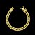 PULSEIRA LACRAIA (10mm - 30G - 21CM)  - FECHO COM MARCAÇÃO 750 - BANHO DE OURO 18k. - Imagem 2
