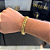 PULSEIRA LACRAIA (10mm - 30G - 21CM)  - FECHO COM MARCAÇÃO 750 - BANHO DE OURO 18k. - Imagem 1