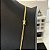 Corrente Lacraia 2mm 70cm – Banhada a Ouro 18K - Imagem 5