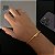 PULSEIRA PERUANA FECHO CANHÃO ( 5MM - 7G- 21 CM )- BANHADO A OURO 18K - Imagem 10