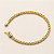 Pulseira Peruana 5mm 21cm – Banhada a Ouro 18K - Imagem 4