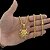 CORRENTE PERUANA (5mm- 70cm) + PINGENTE PITBULL 5D - BANHADO A OURO 18K. - Imagem 1