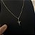 Corrente Cartier 1.5mm + Pingente Crucifixo com Jesus – Escolha 50cm, 60cm ou 70cm – Banhada a Ouro 18K - Imagem 9