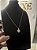 CORRENTE CARTIE (1.5mm- 70/60cm) + PINGENTE SÃO BENTO - BANHADO A OURO 18K - Imagem 7