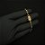 PULSEIRA CARTIE (4MM - 6G) - 20CM - FECHO COM MARCAÇÃO 750 -  BANHADO A OURO 18K - Imagem 6