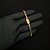 PULSEIRA CARTIE (4MM - 6G) - 20CM - FECHO COM MARCAÇÃO 750 -  BANHADO A OURO 18K - Imagem 5