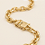 Pulseira Cadeado 8mm 20cm – Banhada a Ouro 18K - Imagem 5