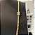 Corrente Lacraia 4mm 70cm – Banhada a Ouro 18K - Imagem 5