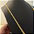 Corrente Lacraia 4mm 70cm – Banhada a Ouro 18K - Imagem 6