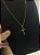 CORRENTE VENEZIANA (1.5mm- 70cm) + PINGENTE CRUZ LISA  - BANHO DE OURO 18k - Imagem 6