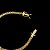 PULSEIRA CADEADO DUPLO  (5MM - 1OG - 21 CM) - FECHO COM MARCAÇÃO 750 - BANHO OURO 18K. - Imagem 14