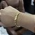 PULSEIRA CADEADO DUPLO  (5MM - 1OG - 21 CM) - FECHO COM MARCAÇÃO 750 - BANHO OURO 18K. - Imagem 8