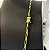 Corrente Tijolinho 3mm 70cm – Banhada a Ouro 18K - Imagem 6